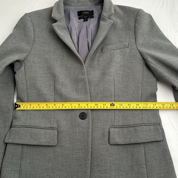 J Crew Regent gray sharp sleek four-season stretch blazer - Picture 9 of 12